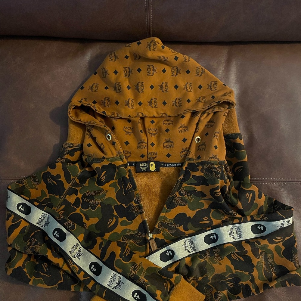 MCM Camouflage Jacket - Brown and Green